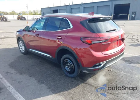 2021 Buick Envision Fwd Preferred из США, поврежденный, VIN LRBAZLR48MD179192
